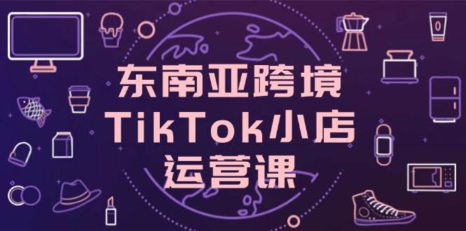 东南亚跨境TikTok小店运营课，掌握店铺设置与流量转化核心技巧-中创网_分享创业项目_互联网资源
