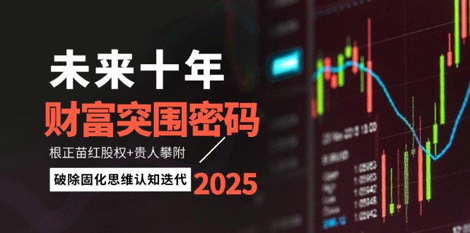 （14679期）未来十年财富突围密码：根正苗红股权+贵人攀附，破除固化思维认知迭代-中创网_分享创业项目_互联网资源