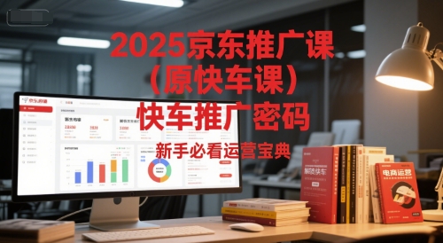 2025京东推广课（原快车课）解锁京东快车推广密码，新手必看运营宝典-中创网_分享创业项目_互联网资源