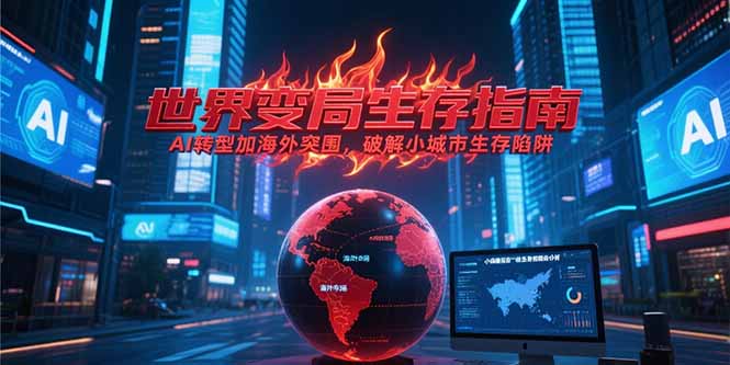 （15220期）付费文章《世界变局生存指南，AI转型加海外突围，破解小城市生存陷阱》-中创网_分享创业项目_互联网资源