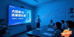 （15396期）大健康AI流量增长课，赛道定位方法论，AI数字人内容生产，私域转化运营…-中创网_分享创业项目_互联网资源