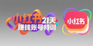 （15427期）小红书21天赚钱账号特训：黄金定位技巧，高转粉文案创作，科学引流策略-中创网_分享创业项目_互联网资源