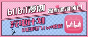 最新蓝海项目,B站充电计划,小白也能月入1w+-中创网_分享创业项目_互联网资源