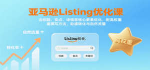 亚马逊Listing优化课：标题、卖点、详情等，高权重撰写方法，提转化与自然流量-中创网_分享创业项目_互联网资源