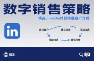 数字销售策略领英LinkedIn外贸精准客户开发-中创网_分享创业项目_互联网资源