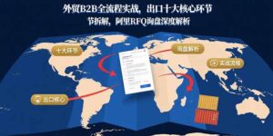 （15806期）外贸B2B全流程实战，出口十大核心环节拆解，阿里RFQ询盘深度解析-中创网_分享创业项目_互联网资源