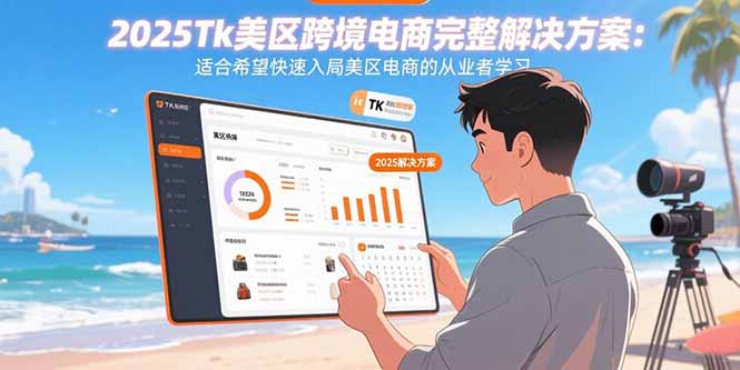 （15807期）2025Tk美区跨境电商完整解决方案：适合希望快速入局美区电商的从业者学习-中创网_分享创业项目_互联网资源
