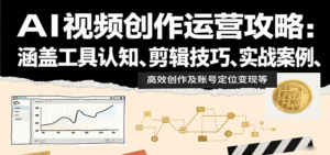 AI视频创作运营攻略：涵盖工具认知、剪辑技巧、实战案例、高效创作及账号定位变现等-中创网_分享创业项目_互联网资源