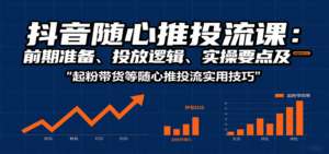 抖音随心推投流课：前期准备、投放逻辑、实操要点及起粉带货等随心推投流实用技巧-中创网_分享创业项目_互联网资源