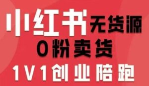 小红书无货源0粉电商课，开店准备、选品策略、笔记撰写、视频剪辑、数据分析、账号打造、资料文档-中创网_分享创业项目_互联网资源