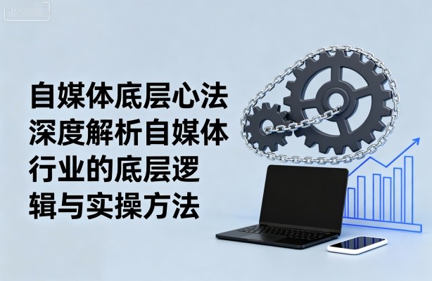 自媒体底层心法，深度解析自媒体行业的底层逻辑与实操方法-中创网_分享创业项目_互联网资源