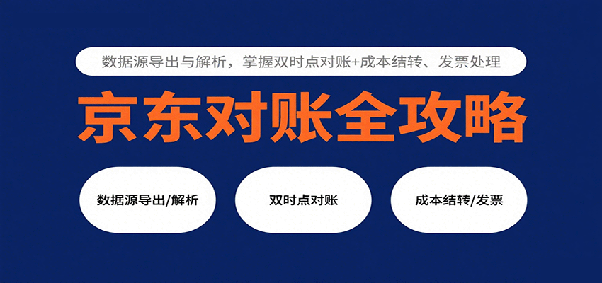 京东对账全攻略：数据源导出与解析，掌握双时点对账+成本结转、发票处理-中创网_分享创业项目_互联网资源
