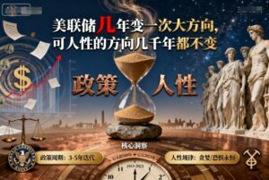 付费文章:美联储几年变一次大方向,可人性的方向几千年都不变-中创网_分享创业项目_互联网资源