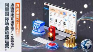 (16311期)阿里国际站全链路运营,店铺搭建+直通车推广+全站推广,月询盘增长200%+-中创网_分享创业项目_互联网资源