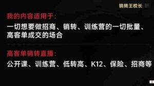 销转王校长合集，销转课，把公开课做成印钞机，送王校长印钞机课-中创网_分享创业项目_互联网资源